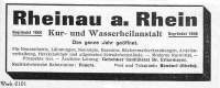 Werbe- Anzeige fr Rheinau" aus: Daheim Kalender" fr das Deutsche Reich; Auf das Jahr 1913  (12 KB)