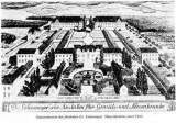 Plan der Erlenmeyer'schen Anstalten um 1867, aus einer Werbeschrift