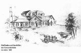 Giehalle und Hochfen der Concordiahtte um 1857