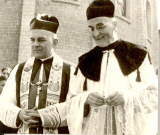 Weihbischof Dr. Bernhard Stein und Pfr. Leo Capitain