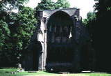 Die Chor-Ruine der ehem. Abteikirche  Heisterbach 