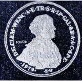Münze mit dem Halbportrait des Kurfürsten